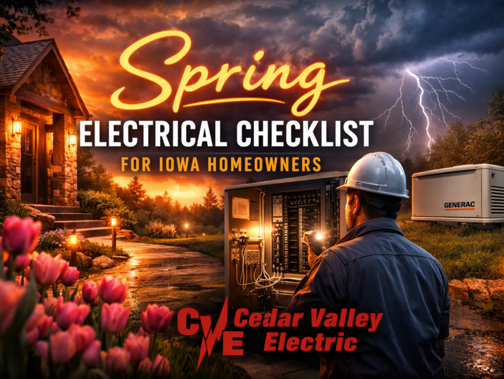 Spring Electrical Checklist for Iowa Homeowners