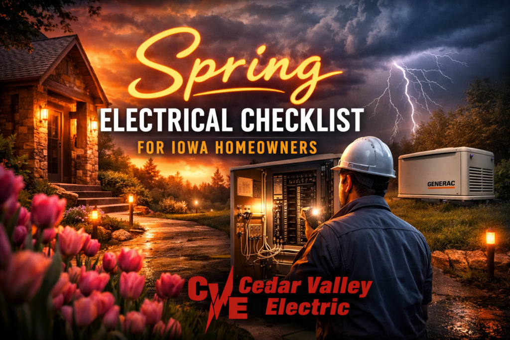 Spring Electrical Checklist for Iowa Homeowners