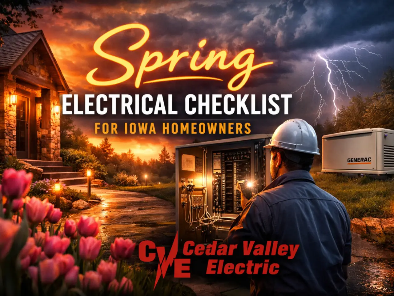 Spring electrical checklist for homeowners