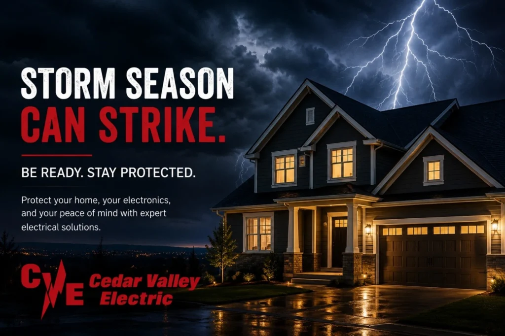 How Iowa Storm Season Can Affect Your Home’s Electrical System