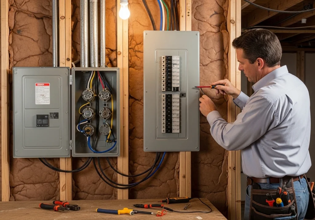 Electricial panel upgrade La Porte City