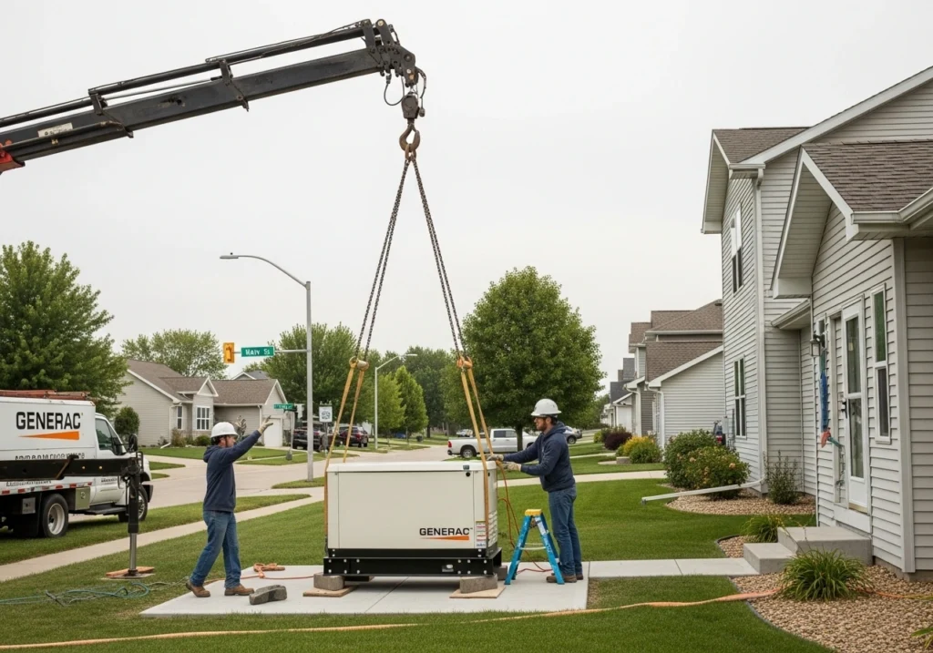 Generac Generator installation Jesup