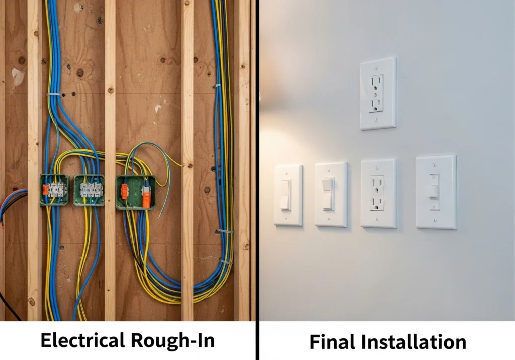 electrical installation for new homes Cedar valley