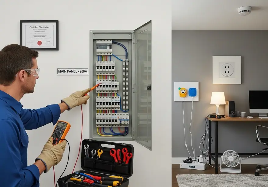 200 amp panel upgrade cedar falls