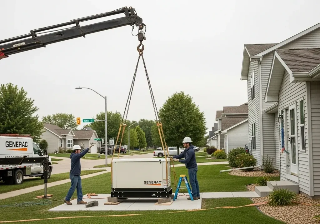 Generator Installation cedar falls