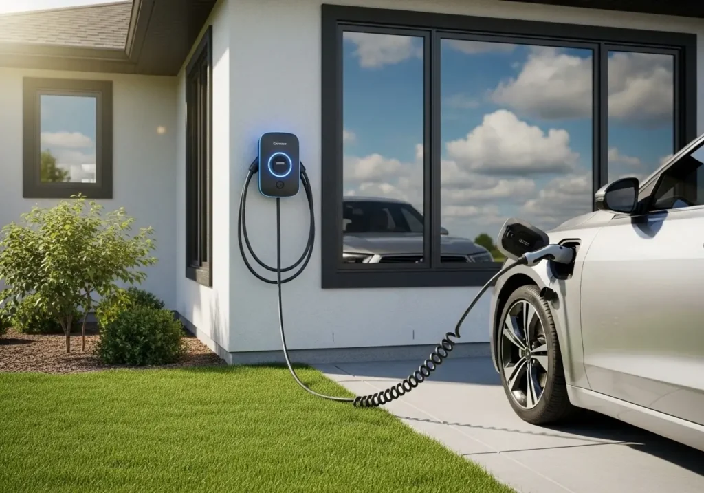 car charger station installation cedar falls